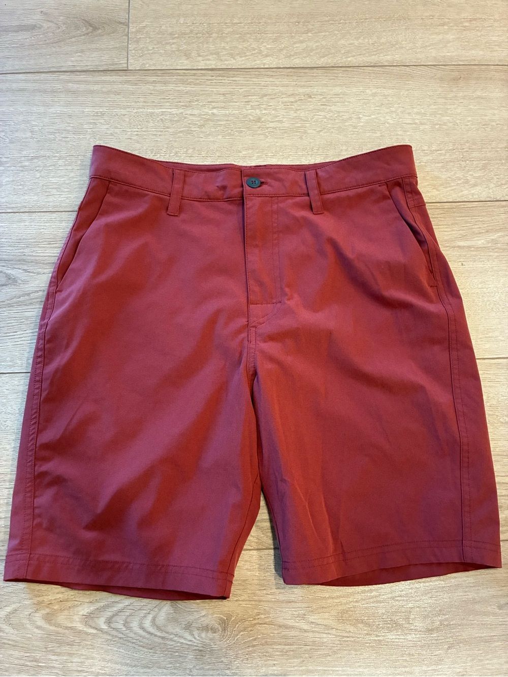 Saxx Men’s Go to Town 2n1 Short 8” Ballpark Pouch Red Clay Size 30